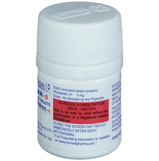 nikoran 5mg tablet 20's